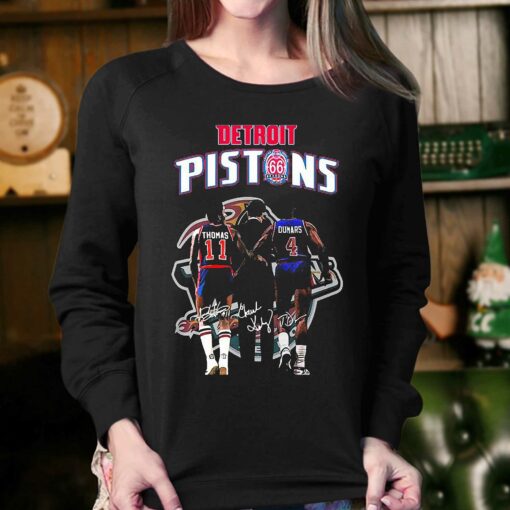 Detroit Pistons 66th Anniversary Thomas And Dumars Shirt