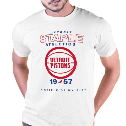 Detroit Pistons Nba X Staple Home Team T-shirt