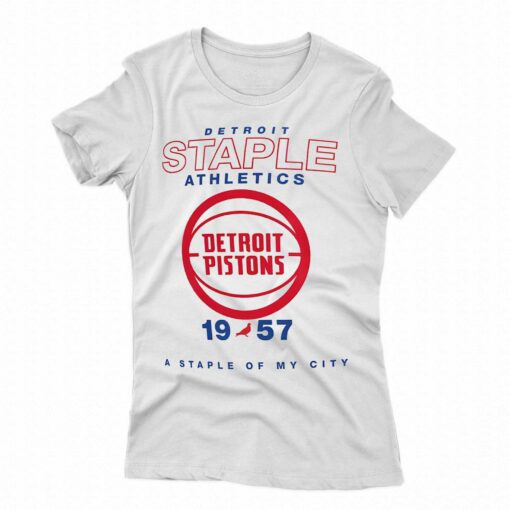 Detroit Pistons Nba X Staple Home Team T-shirt