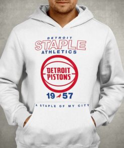 Detroit Pistons Nba X Staple Home Team T shirt 3