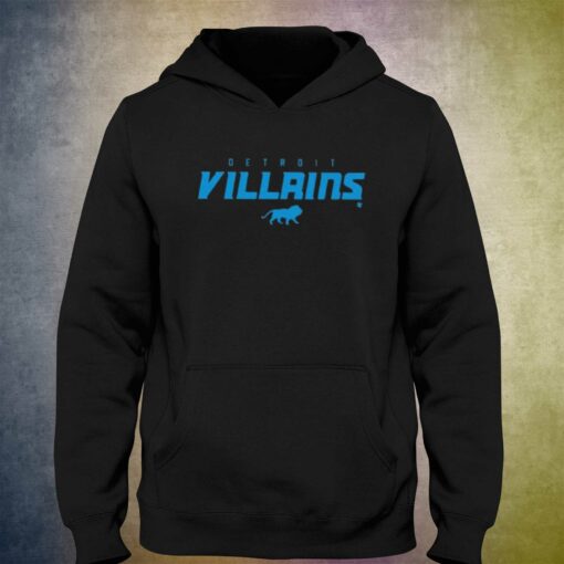 Detroit Villains Detroit Lions Shirt