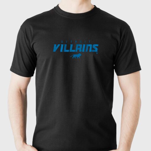 Detroit Villains T-shirt