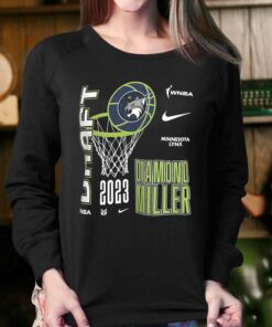 Diamond Miller Minnesota Lynx 2023 Wnba Draft Name Number T-shirt 3 Diamond Miller Minnesota Lynx 2023 Wnba Draft Name Number T shirt 4