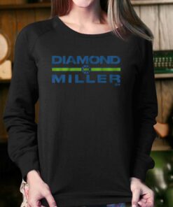 Diamond Miller Text Stack T-shirt 3 Diamond Miller Text Stack T shirt 4