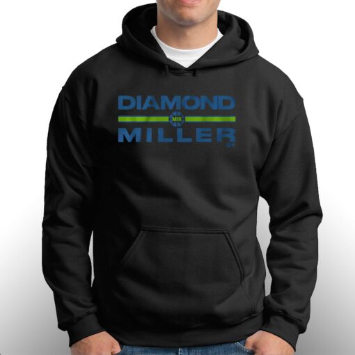 Diamond Miller Text Stack T-shirt