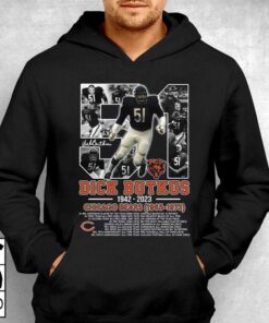 Dick Butkus 1942-2023 Chicago Bears 1965 – 1973 Thank You For The Memories T-shirt 2 Dick Butkus 1942 2023 Chicago Bears 1965 1973 Thank You For The Memories T shirt 3