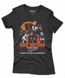 Dick Butkus 1942 – 2023 Signature Thank You For The Memories T-shirt Dick Butkus 1942 – 2023 Signature Thank You For The Memories T-shirt
