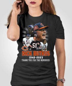 Dick Butkus 1942 – 2023 Thank You For The Memories T-shirt Dick Butkus 1942 – 2023 Thank You For The Memories T-shirt