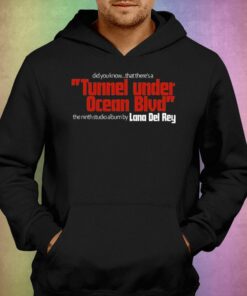 Did You Know That Theres A Tunnel Under Ocean Blvd Album T-shirt 2 Did You Know That Theres A Tunnel Under Ocean Blvd Album T shirt 3