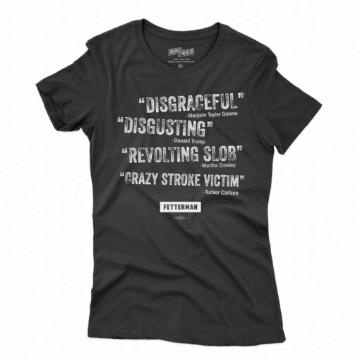 Disgraceful Disgusting Revolting Slob Grazy Stroke Victim Shirt