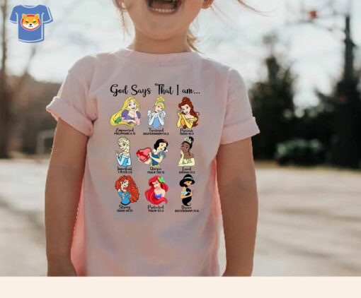 Disney Princess God Says Shirt Disney God Says Shirt