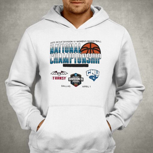 Division Iii Womens Basketball Final Championship 2023 Transy Vs Cnu Shirt