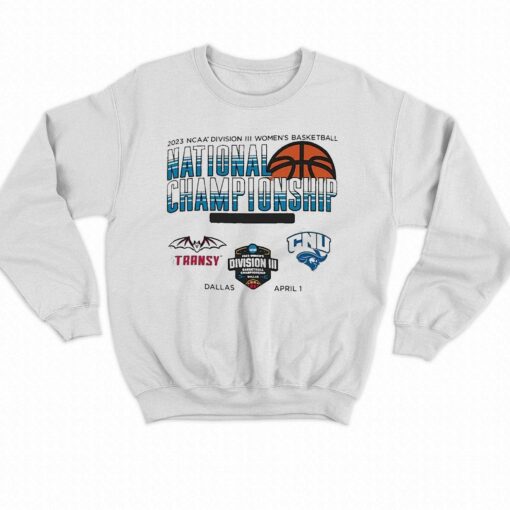 Division Iii Womens Basketball Final Championship 2023 Transy Vs Cnu Shirt