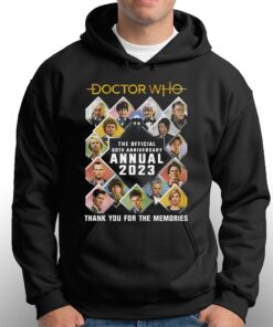 Doctor Who The Official 60th Anniversary Annual 2023 Thank You For The Memories T-shirt 2 Doctor Who The Official 60th Anniversary Annual 2023 Thank You For The Memories T shirt 3