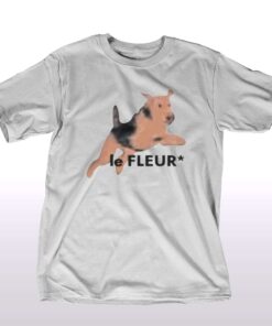 Dog Le Fleur T-shirt Dog Le Fleur T-shirt