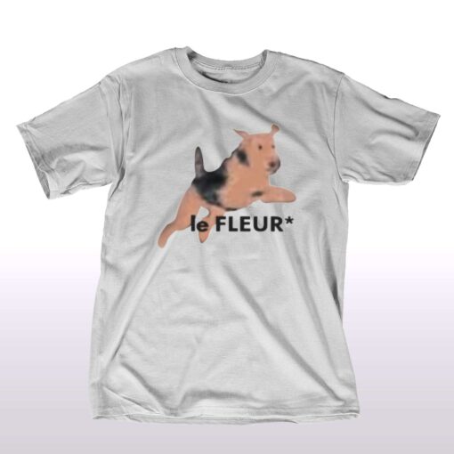 Dog Le Fleur T-shirt