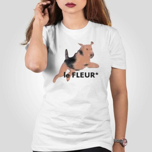 Dog Le Fleur T-shirt