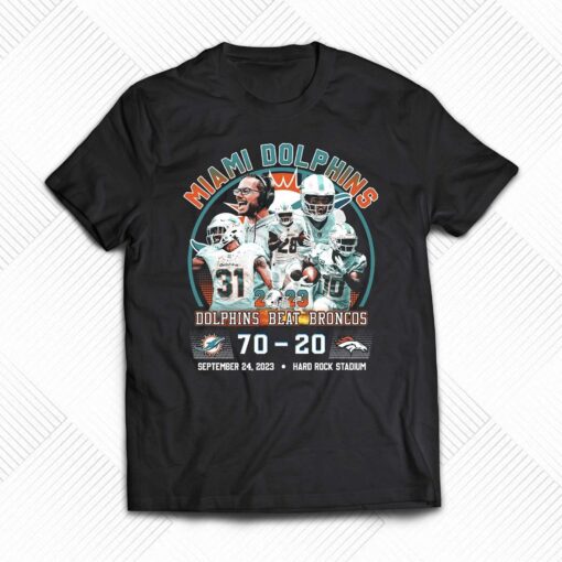 Dolphins Beat Broncos T-shirt