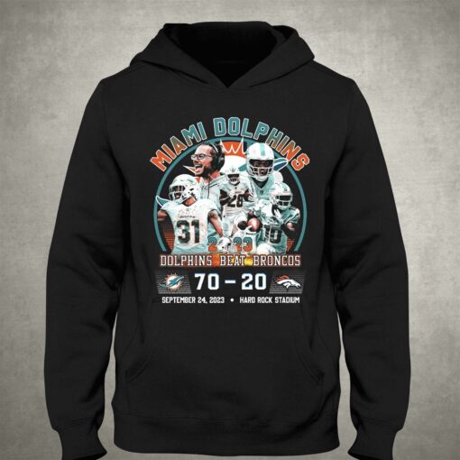 Dolphins Beat Broncos T-shirt