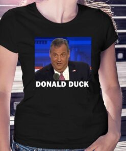 Donald Duck Chris Christie T-shirt Donald Duck Chris Christie T-shirt