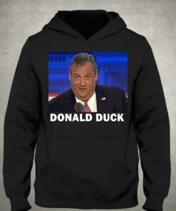 Donald Duck Chris Christie T-shirt 2 Donald Duck Chris Christie T shirt 3