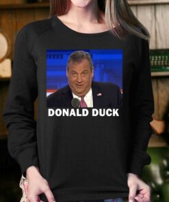 Donald Duck Chris Christie T-shirt 3 Donald Duck Chris Christie T shirt 4