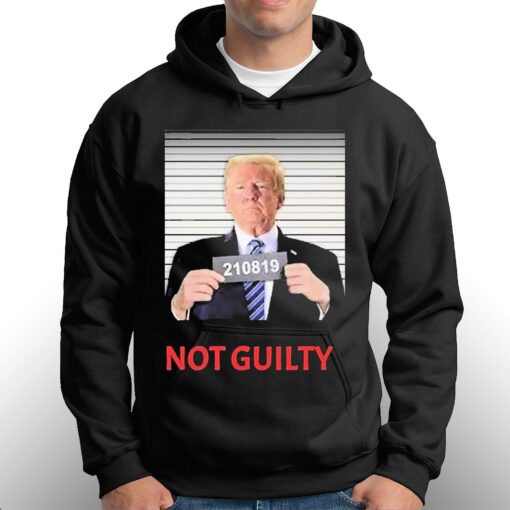 Donald J Trump Not Guilty Mugshot Shirt