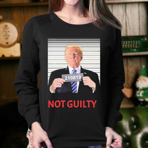 Donald J Trump Not Guilty Mugshot Shirt