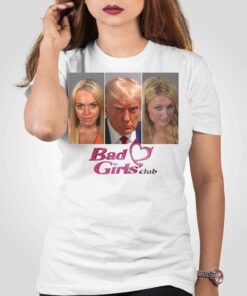 Donald Trump Bad Girls Club Paris Hilton Lindsay Lohan Mugshot T-shirt 1 Donald Trump Bad Girls Club Paris Hilton Lindsay Lohan Mugshot T shirt 2