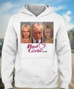 Donald Trump Bad Girls Club Paris Hilton Lindsay Lohan Mugshot T-shirt 2 Donald Trump Bad Girls Club Paris Hilton Lindsay Lohan Mugshot T shirt 3