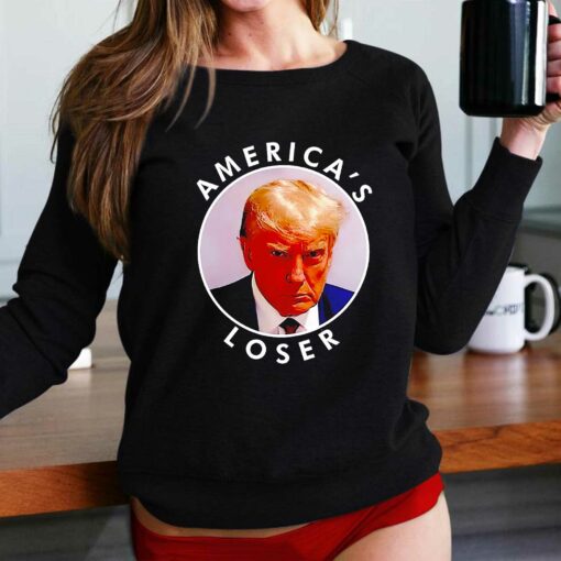 Donald Trump Mugshot Americas Loser Shirt