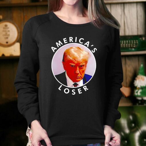 Donald Trump Mugshot Americas Loser Shirt