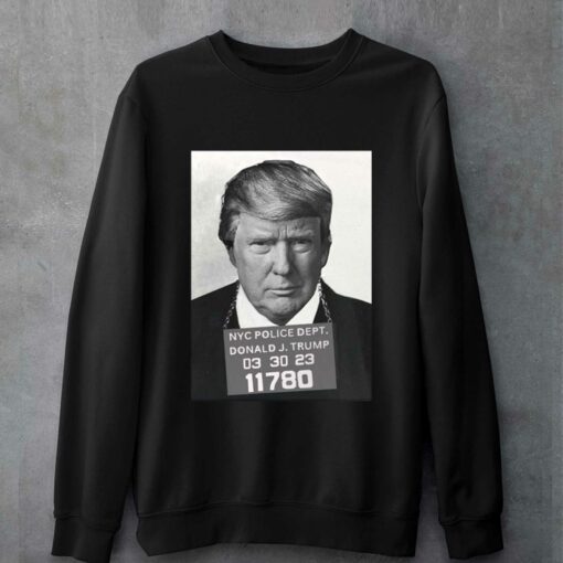 Donald Trump Mugshot Black Gift For Trumps Fan Best T-shirt