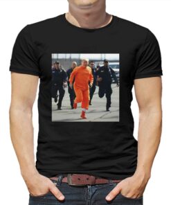 Donald Trump Running Away From Cops In Orange Jumpsuit T-shirt Donald Trump Running Away From Cops In Orange Jumpsuit T-shirt