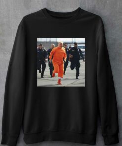Donald Trump Running Away From Cops In Orange Jumpsuit T-shirt 3 Donald Trump Running Away From Cops In Orange Jumpsuit T shirt 4