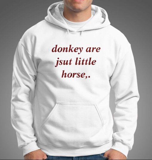 Donkey Are Jsut Little Horse T-shirt