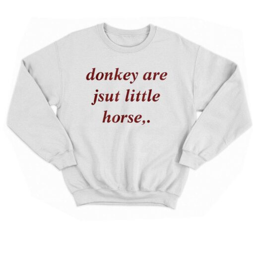 Donkey Are Jsut Little Horse T-shirt