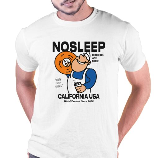 Donut Nosleep California Usa T-shirt