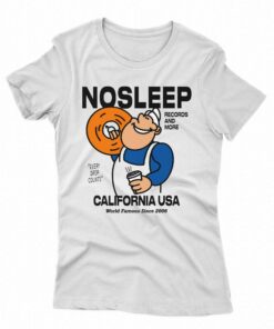 Donut Nosleep California Usa T-shirt