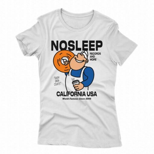 Donut Nosleep California Usa T-shirt