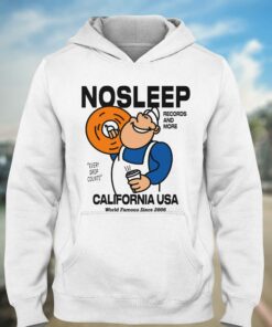 Donut Nosleep California Usa T-shirt 2 Donut Nosleep California Usa T shirt 3