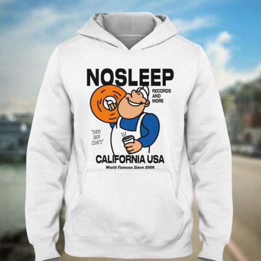 Donut Nosleep California Usa T-shirt