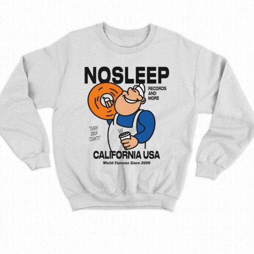 Donut Nosleep California Usa T-shirt