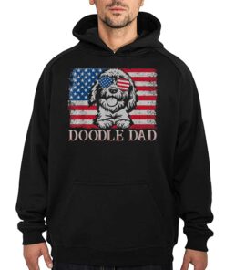 Doodle Dad Goldendoodle Dog American Flag 4th Of July T-shirt 2 Doodle Dad Goldendoodle Dog American Flag 4th Of July T shirt 3