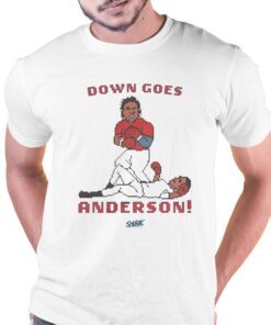 Down Goes Anderson Retro Punch-out T-shirt Down Goes Anderson Retro Punch-out T-shirt