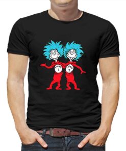 Dr Seuss Thing 1 Thing 2 Buddies T-shirt Dr Seuss Thing 1 Thing 2 Buddies T-shirt