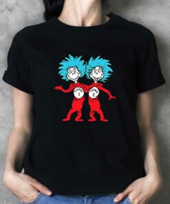 Dr Seuss Thing 1 Thing 2 Buddies T-shirt Dr Seuss Thing 1 Thing 2 Buddies T-shirt