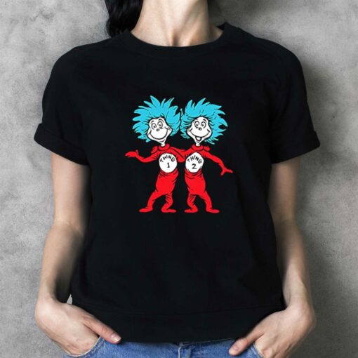 Dr Seuss Thing 1 Thing 2 Buddies T-shirt