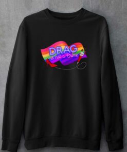 Drag Is Not A Crime Lgbt Gay T shirt 4
