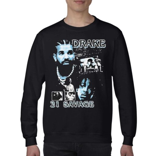 Drake 21 Savage City Lights T-shirt